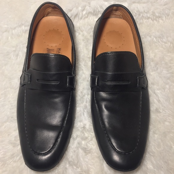 mens black driver loafers
